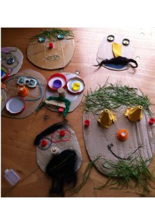 Shirin's fantastic faces workshop